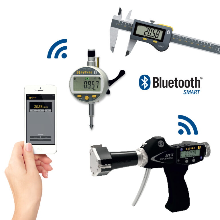 Handmessmittel mit Bluetooth Datenübertragung