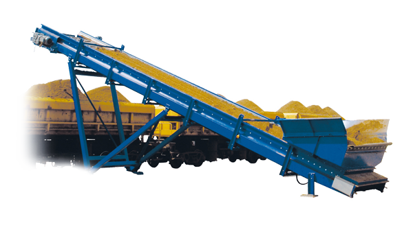Umschlagtechnik Waggonbeladung