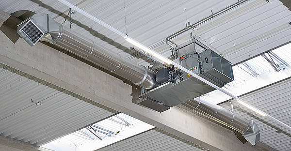 Lüftungsanlage REKU mit Wärmepumpentechnik