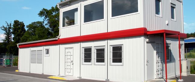 Bürocontainer und Wohncontainer