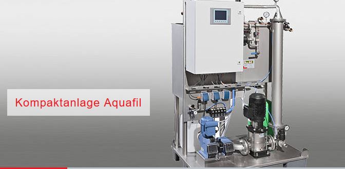 Filtrationsanlage zur Prozesswasseraufbereitung