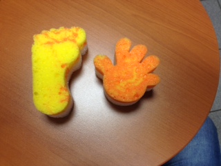 Schwämme aus Schaumstoff